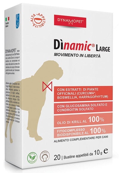 Dinamic Large Alimento Complementare Per Cani 20 Bustine-1