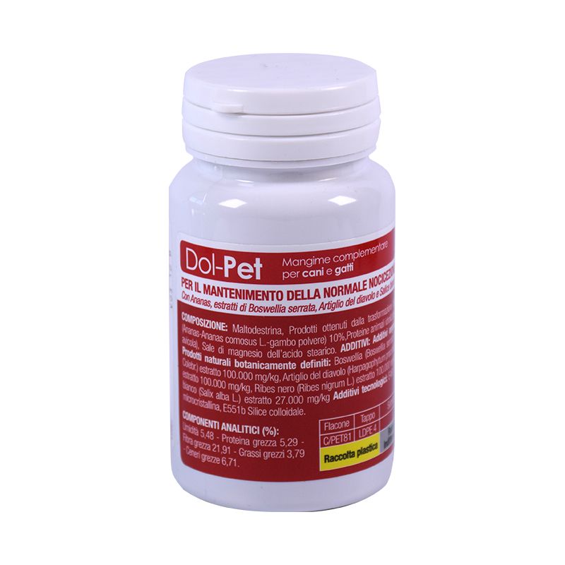 Dol-Pet mangime complementare per cani e gatti 30 compresse-1