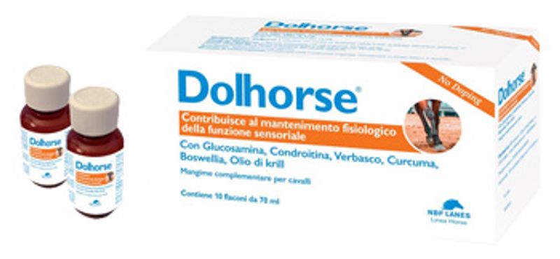 Nbf Lanes Dolhorse Mangime Complementare Per Equini 10 Flaconcini-1