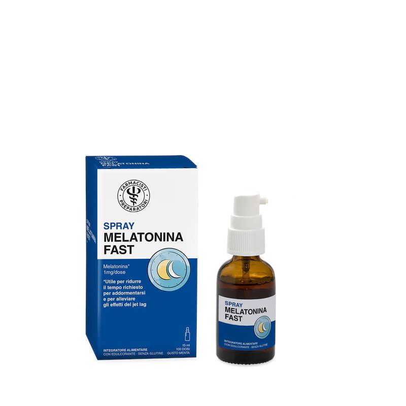 Amicafarmacia Spray Melatonina Fast per il benessere del sonno 15ml-1