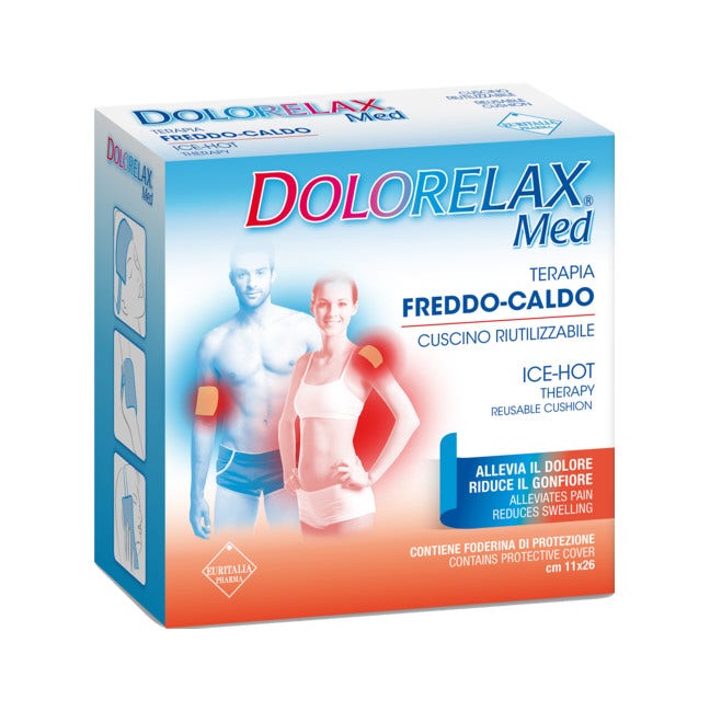 Dolorelax Med Ice Hot Cuscino Riutilizzabile 11x26-1