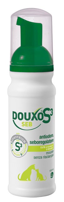 Douxo S3 Seb Mousse Antiodore Seboregolatore Per Cani e Gatti 150ml-1