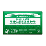 Dr. Bronner's Almond puro sapone solido bio alla mandorla 140g-1