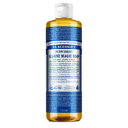 Dr. Bronner's Peppermint sapone liquido bio 18in1 alla menta piperita 475ml-1