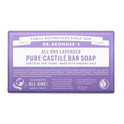 Dr. Bronner's Lavender puro sapone solido bio alla lavanda 140g-1