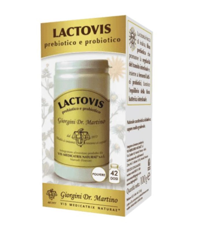 Dr. Giorgini Lactovis Prebiotico e Probiotico per la regolarità intestinale 100g-1