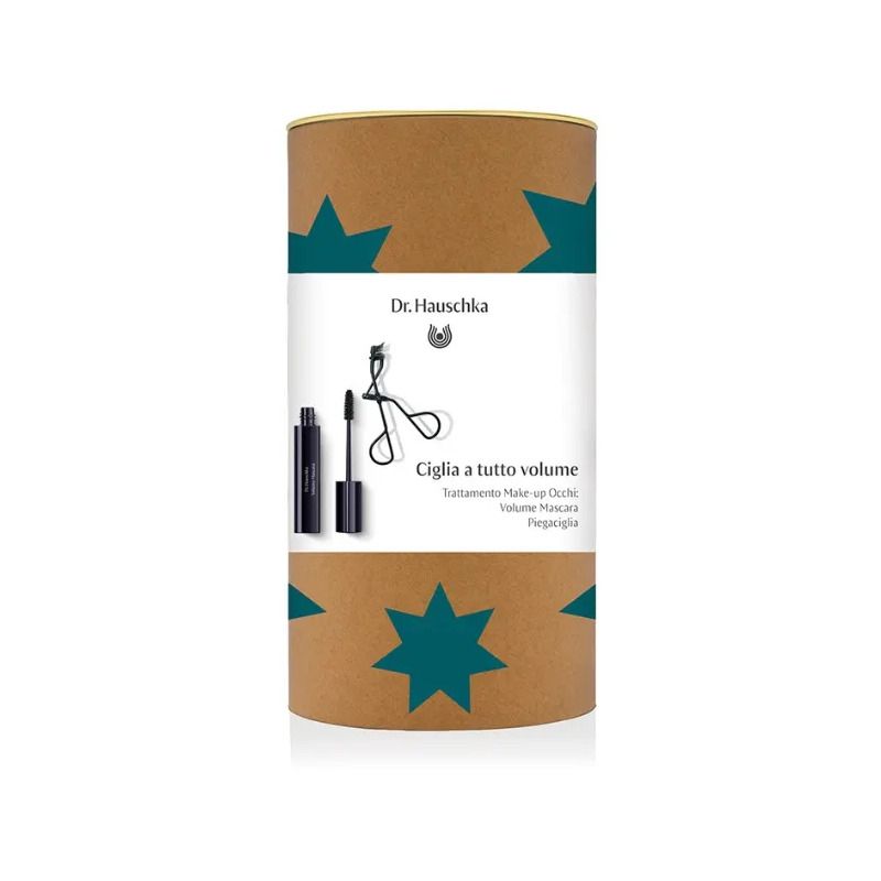 Dr. Hauschka Cofanetto Volume Mascara 8 ml + Piegaciglia-1