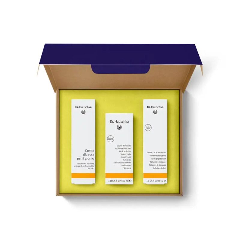 Dr. Hauschka Cofanetto Crema Viso Giorno 30ml + Lozione 30ml + Detergente 30ml-2