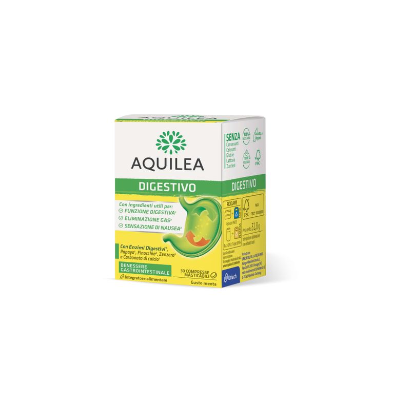 Aquilea Digestivo 30 Compresse Masticabili-1