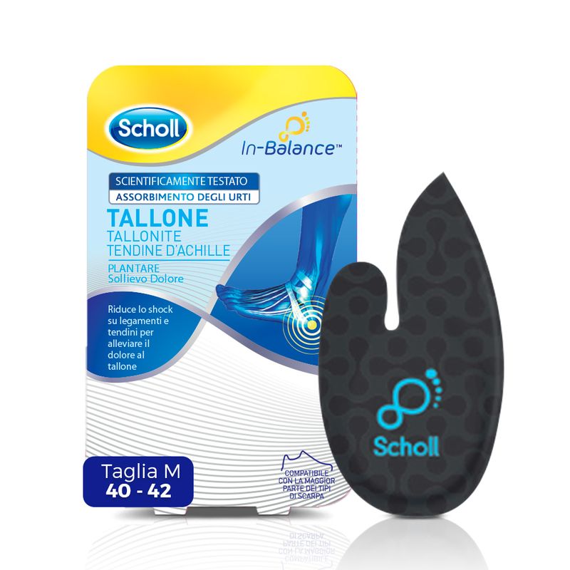 Dr Scholl Tallone Plantare Sollievo Dolore Tallonite E Tendine D'achille Taglia M-1