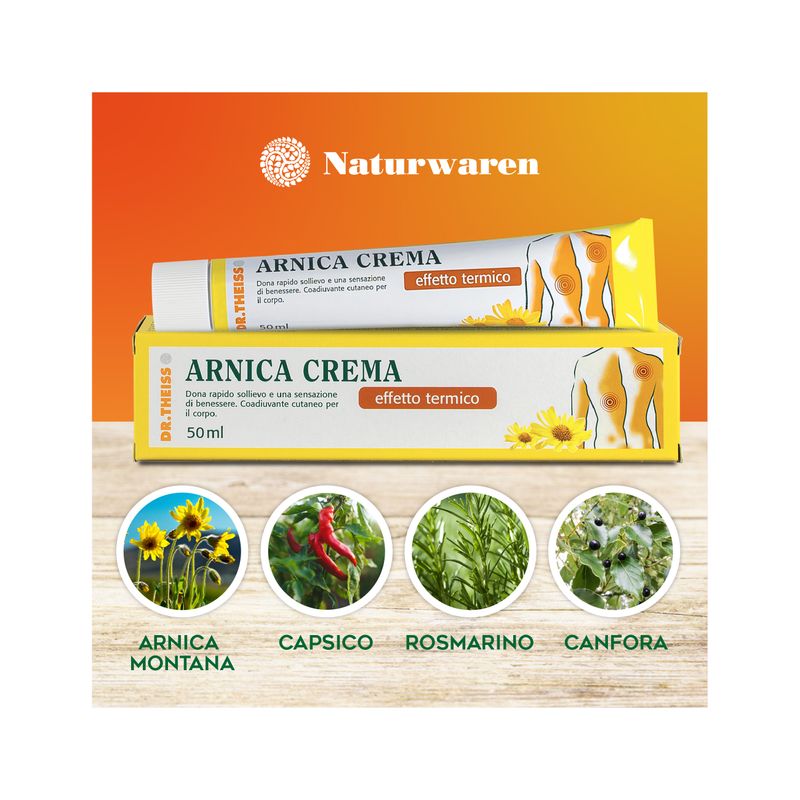 Dr. Theiss Arnica Crema effetto termico per dolori locali 50ml-3