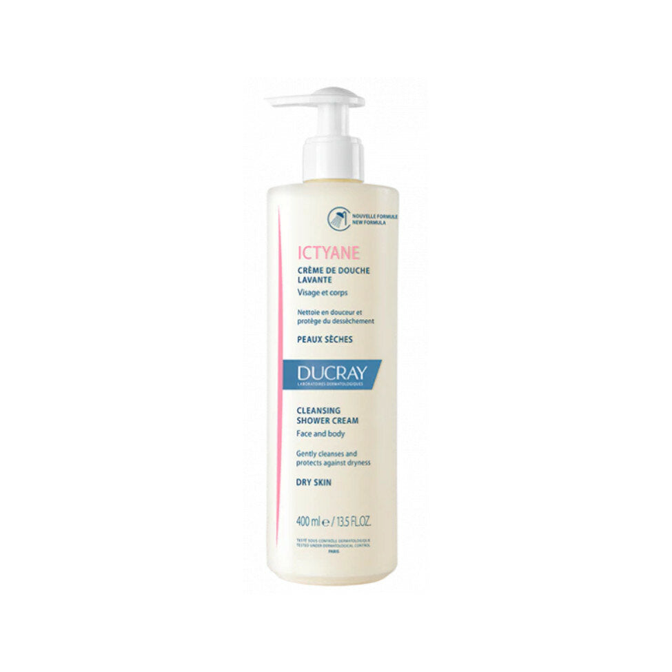 Ducray Ictyane Crema Doccia Detergente pelle secca 400ml-2
