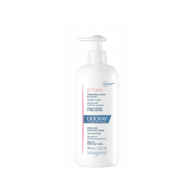 Ducray Ictyane Crema anti-secchezza viso e corpo 400ml-3