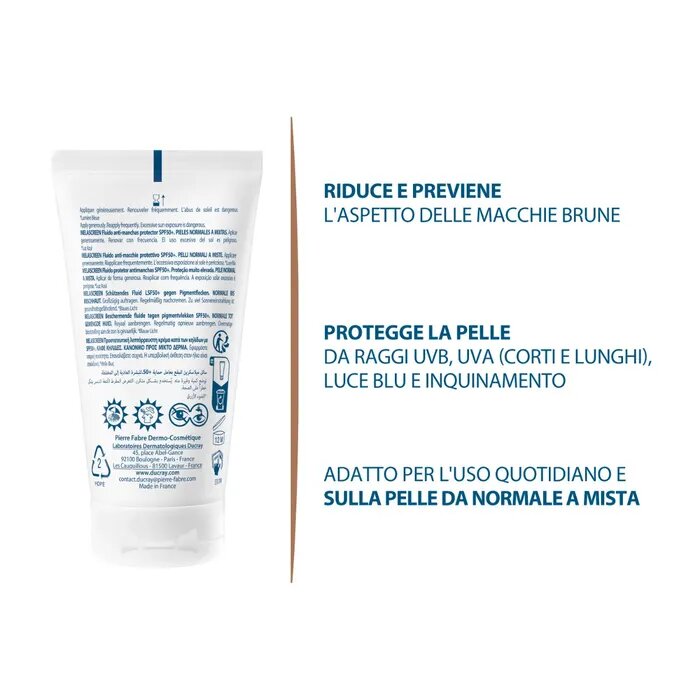 Ducray Melascreen Fluido anti-macchie protettivo SPF50+ Solare protezione molto alta 50 ml-10