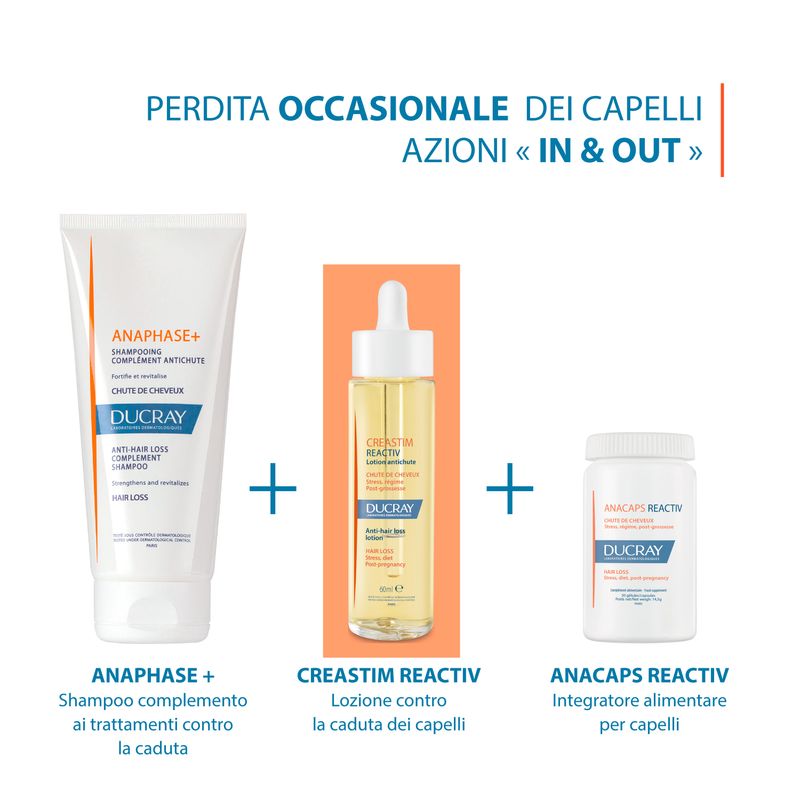 Ducray Anacaps Reactiv Integratore Alimentare Capelli 30 Capsule-5