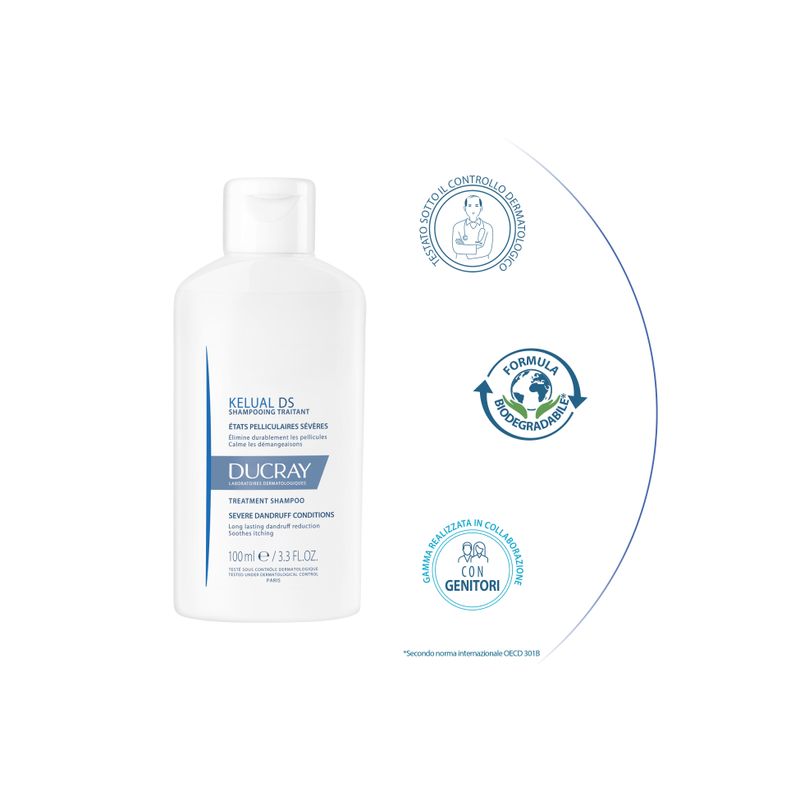 Ducray Kelual DS Shampoo Trattante forfora severa 100ml-5