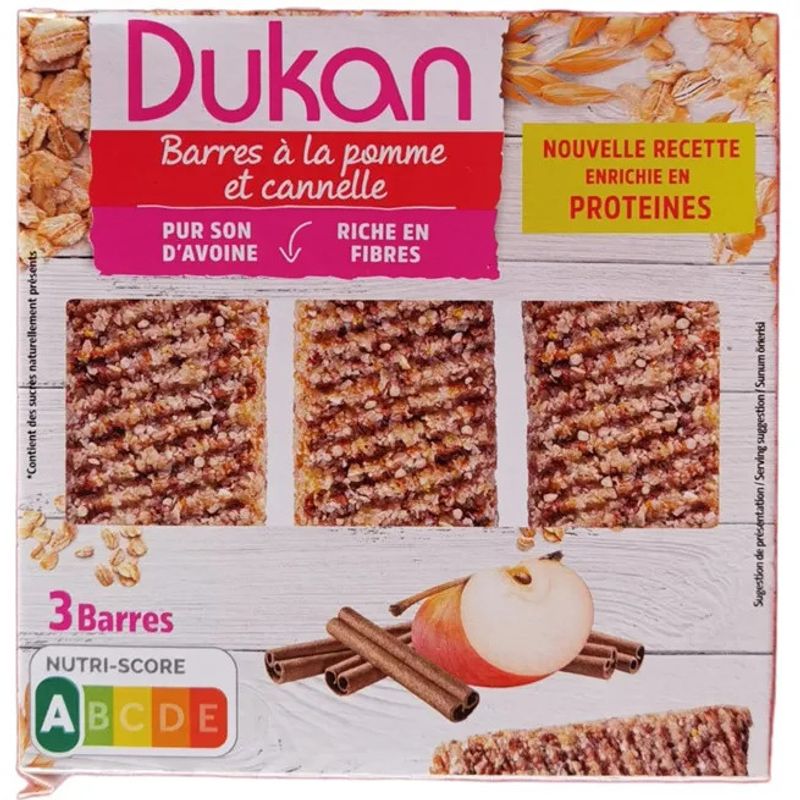 Dukan Barrette Alle Mele E Cannella 3x30g-1
