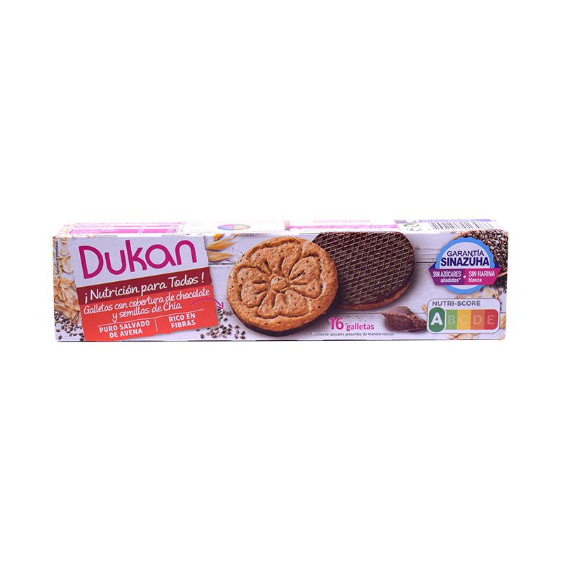 Dukan biscotti al cioccolato e semi di chia 160g-1