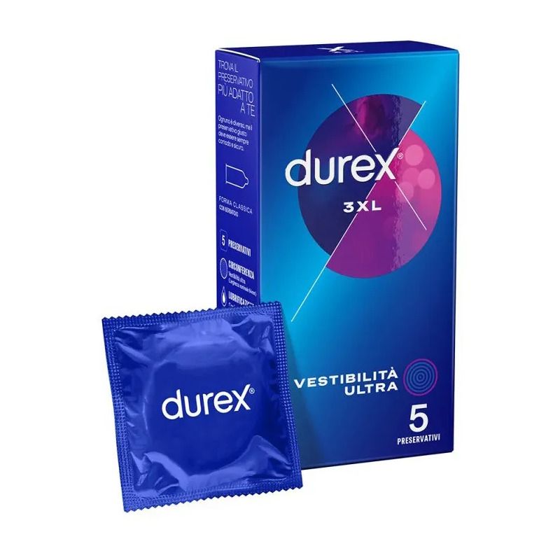 Durex 3XL Vestibilità Ultra 5 preservativi-1