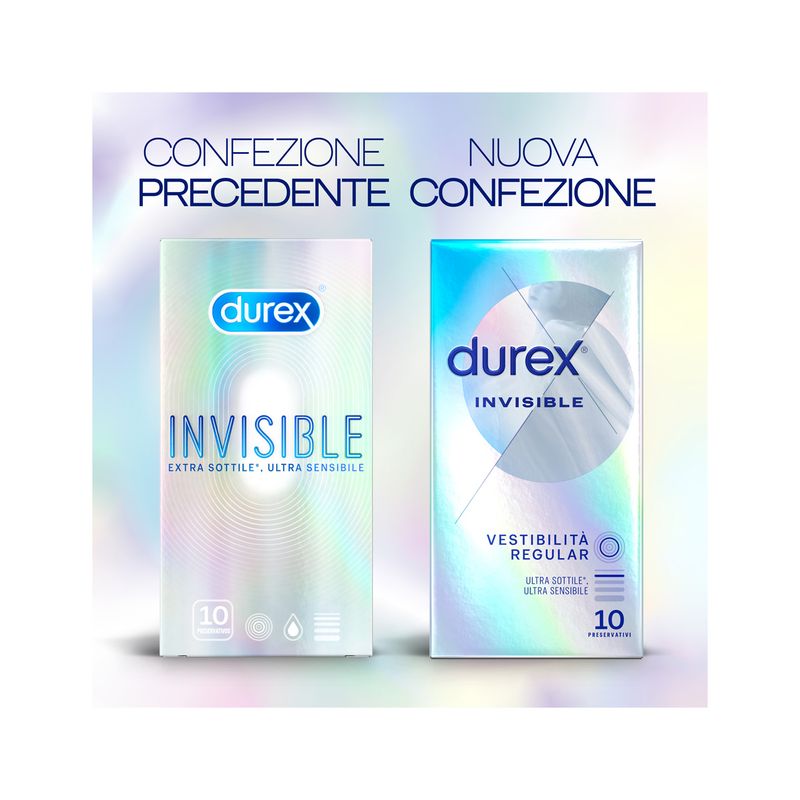 Durex Preservativi Invisible ultra sottile 6 profilattici-4