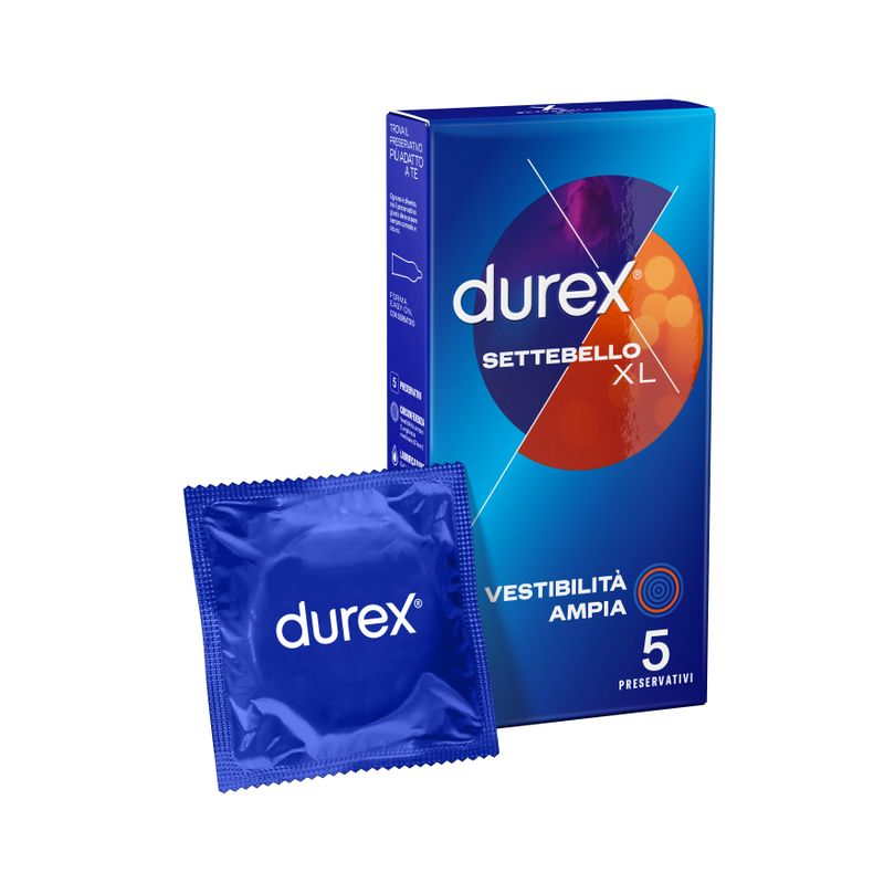 Durex Settebello XL 5 preservativi-1