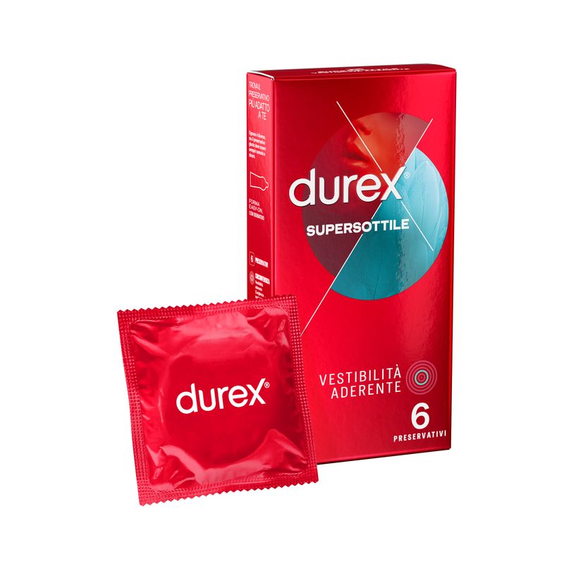 Durex Profilattico Supersottile Close Fit 6 Pezzi-1