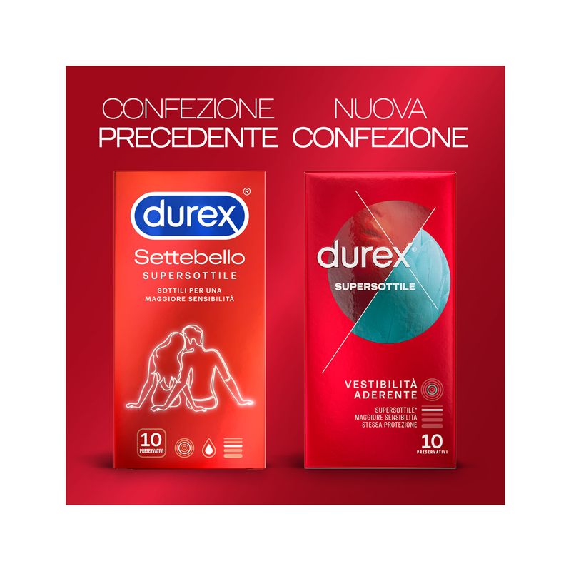 Durex Profilattico Supersottile Close Fit 6 Pezzi-3