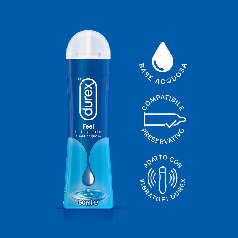 Durex Top Gel feel lubrificante intimo effetto seta 50ml-3