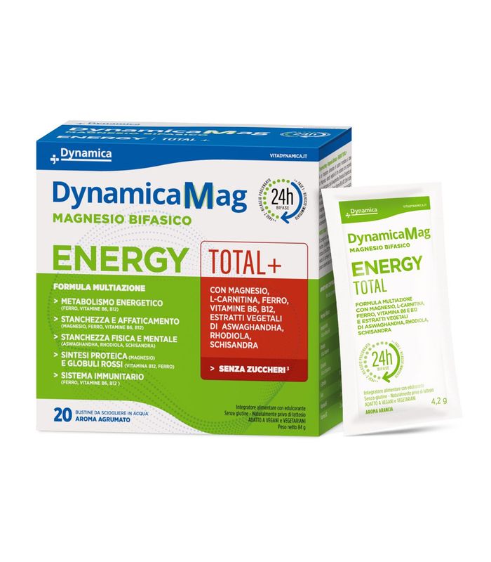 DynamicaMag Magnesio Bifasico integratore alimentare 24 bustine-1