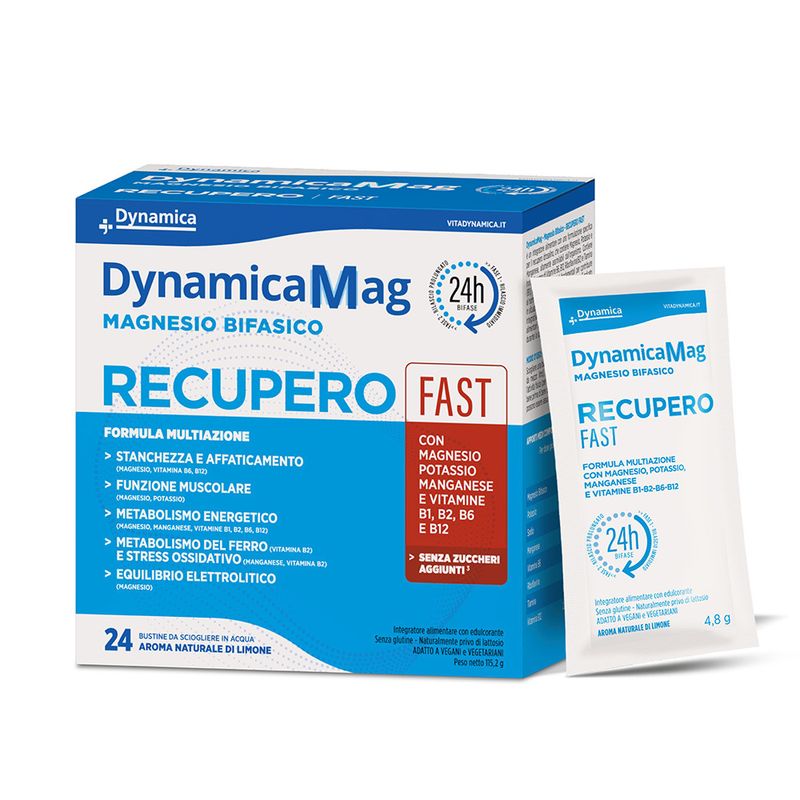 DynamicaMag Recupero Fast integratore alimentare 24 bustine-1