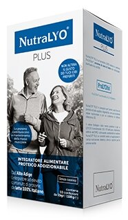 Nutralyo Plus Integratore alimentare proteico addizionale 10 confezioni da 15 g-1