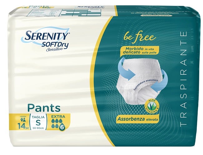Serenity Pants sd Sensitive be Free Extra Taglia s 14 Pezzi-1