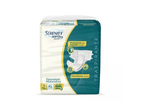 Serenity Pannolone Mutandina sd Sensitive Extra Taglia xl 15 Pezzi-1