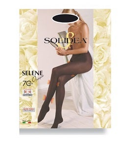 Solidea Selene 70 Opaque Collant 70 Denari Colore Granata Taglia 4 - L-1