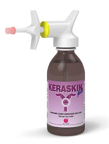 Keraskin Gel Mangime Complementare Cani 125ml-2