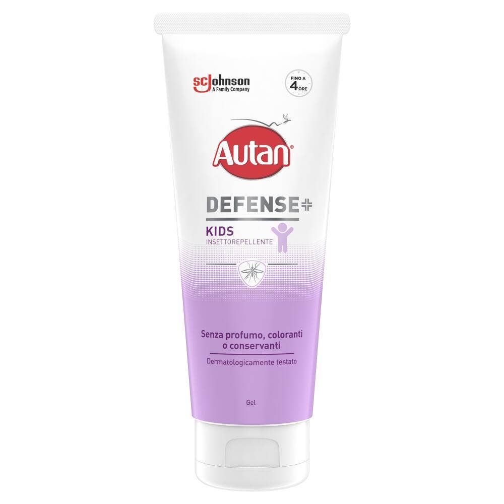 Autan Defense Kids Gel Antizanzare Dermatologicamente Testato Insetto Repellente 100ml-1