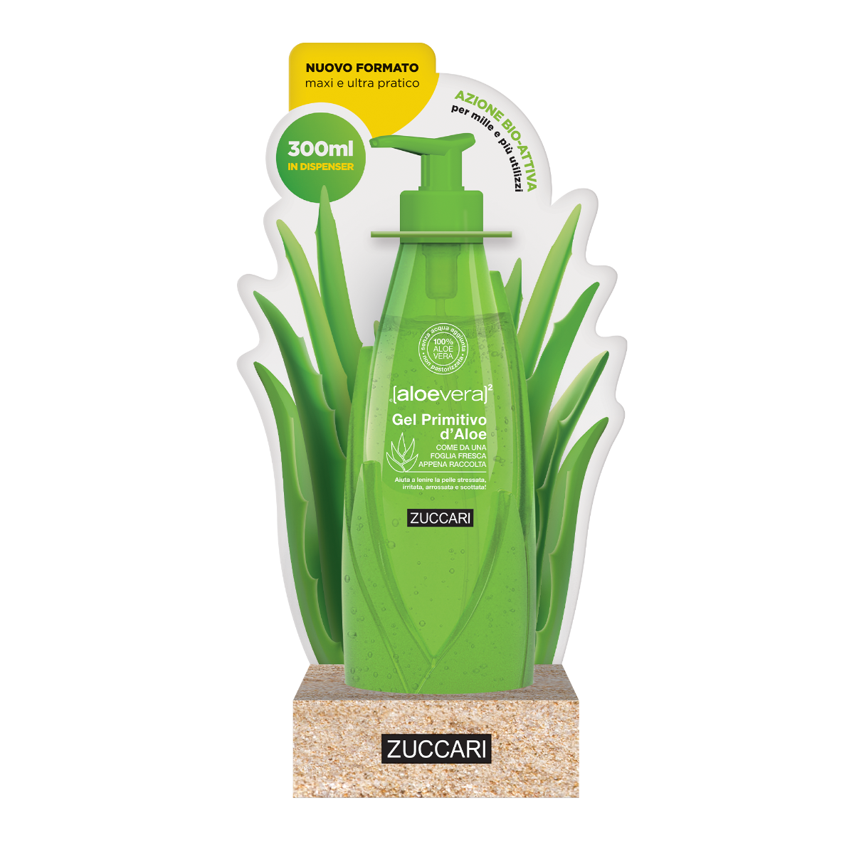 Zuccari Gel Primitivo D’Aloe 300ml-1