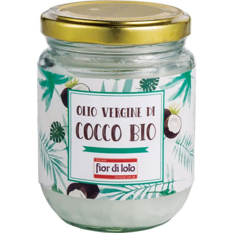 Fior Di Loto Olio Vergine Di Cocco Bio 200ml-1
