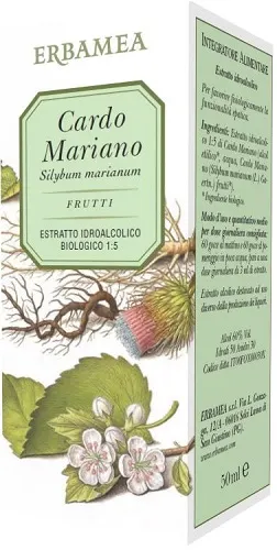 Erbamea Cardo Mariano Estratto Idroalcolico 50ml-1