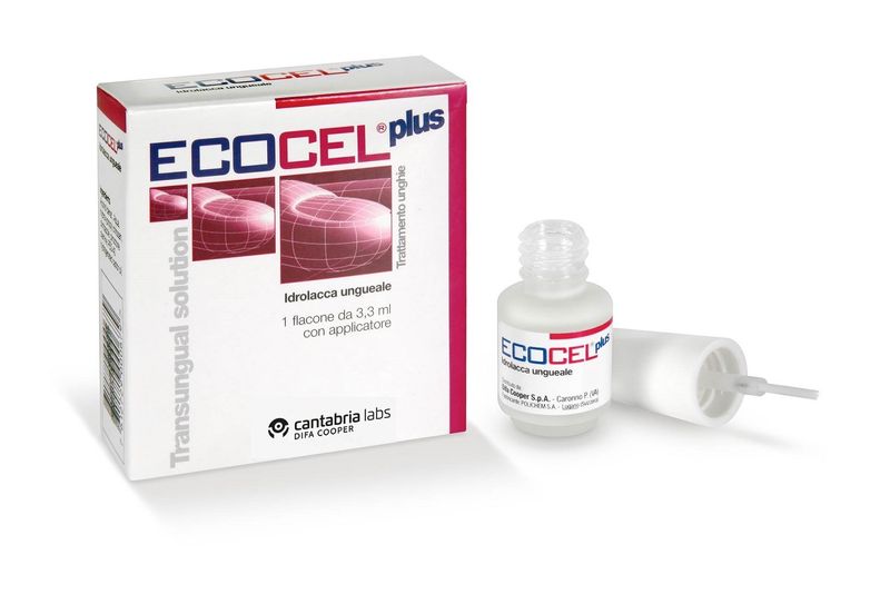 Ecocel Plus igienizzante per unghie 1 flacone da 3,3 ml-1