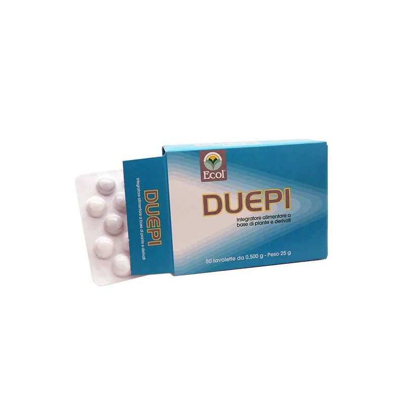 Ecol duepi utile per il drenaggio dei liquidi corporei 50 tavolette da 25g-1