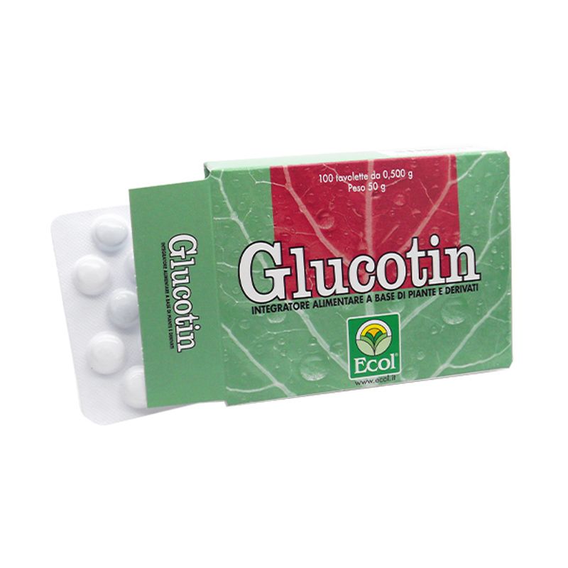 Ecol Glucotin per il metabolismo dei carboidrati 100 tavolette-1