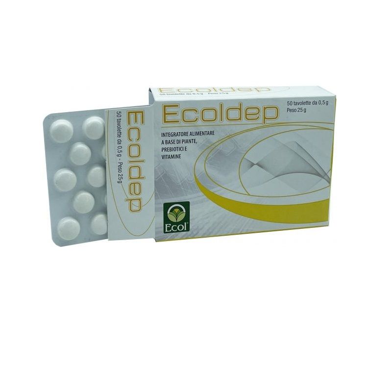 Ecol Ecoldep per il tono dell'umore 50 tavolette-1