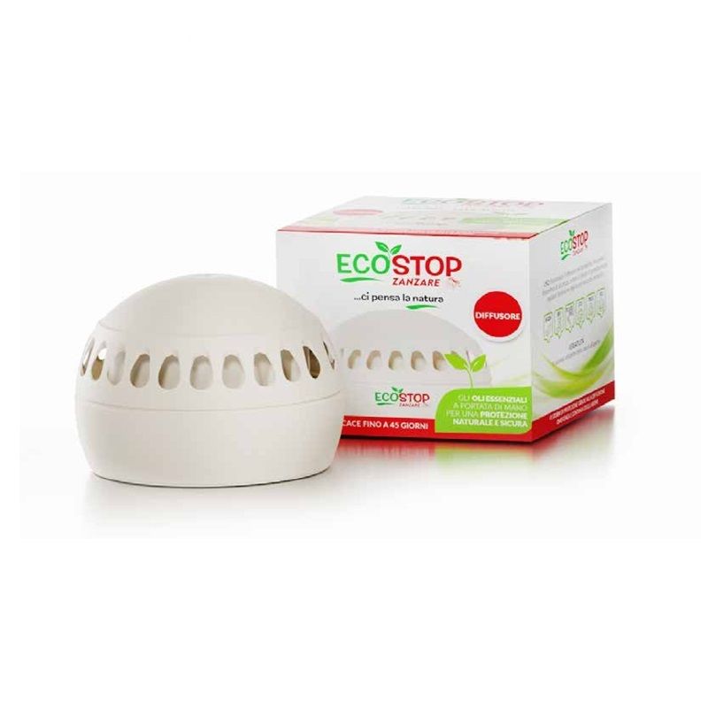 EcoStop Zanzare Diffusore per ambienti antizanzare con oli essenziali 1 pezzo-1