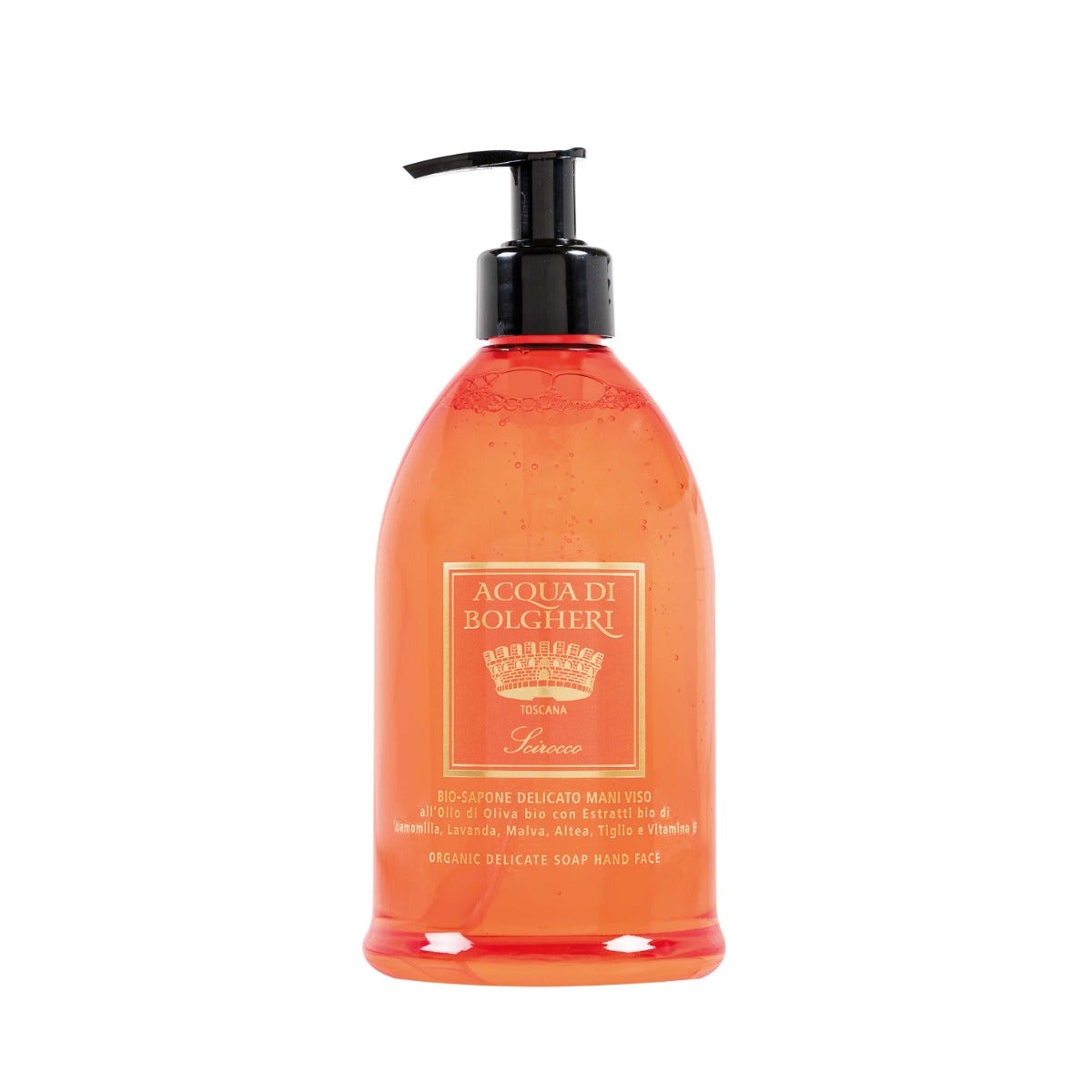 Acqua Di Bolgheri Sapone Delicato Bio Mani/Viso Scirocco 500ml-1