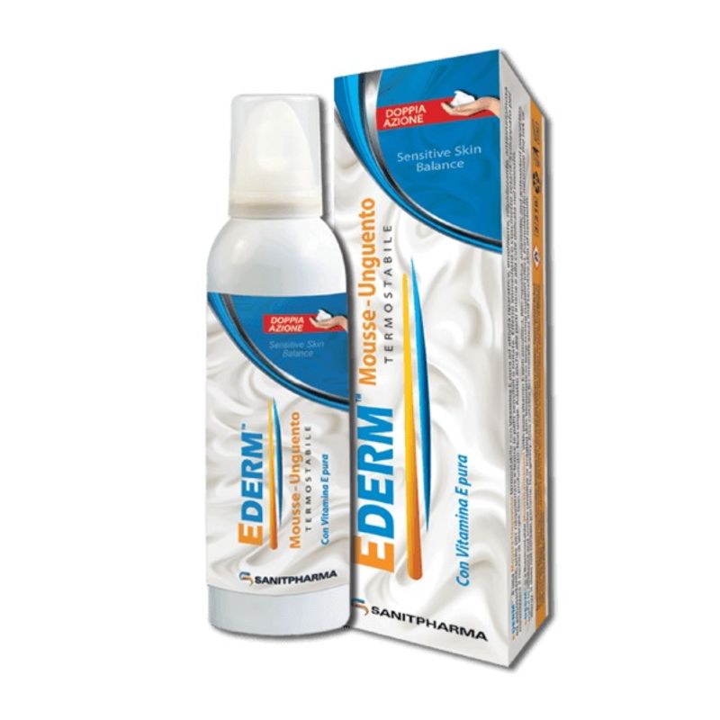 Ederm Mousse-Unguento lenitiva per pelli sensibili o irritate 100ml-1