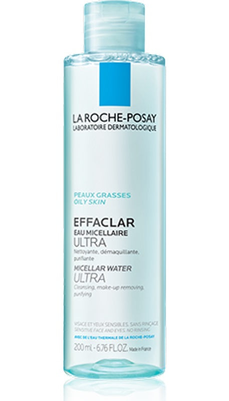 La Roche-Posay Effaclar Detergente Viso Acqua Micellare per pelle grassa 200 ml-0