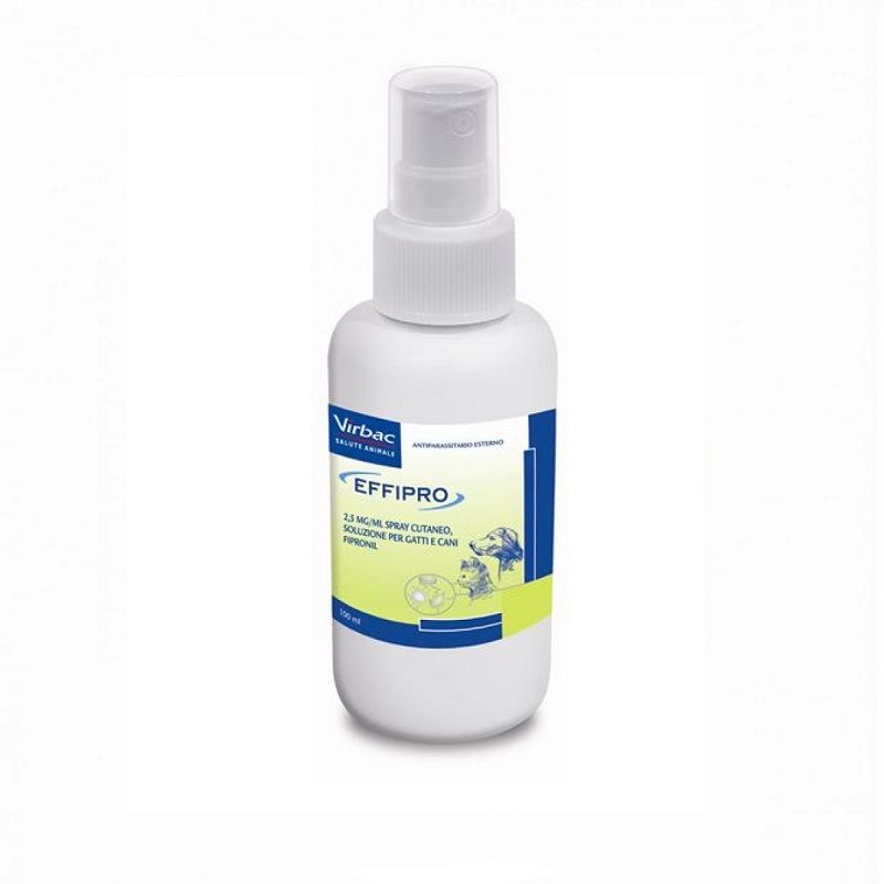 Effipro Antiparassitario per cani e gatti 2,5Mg/M flacone spray 100ml-1