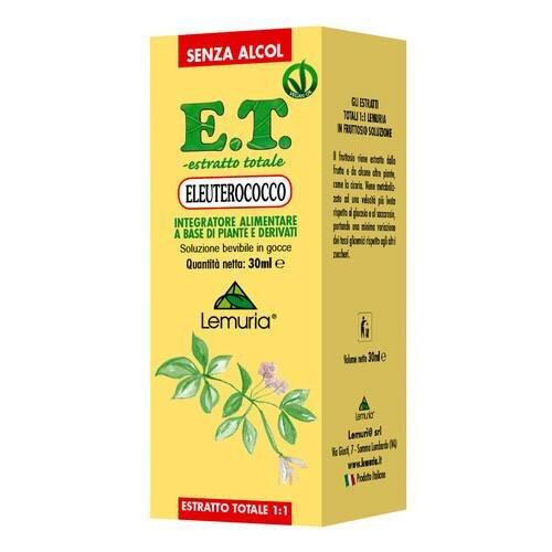 Lemuria Eleuterococco Estratto Totale 30ml-1