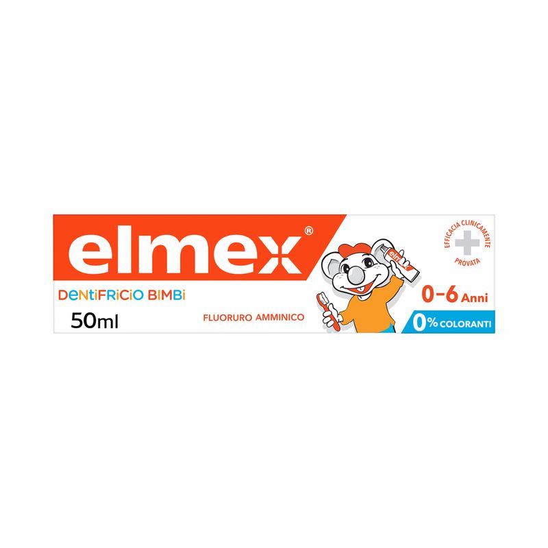 Elmex Dentifricio Bimbi Protezione Carie 0-6 Anni 50ml-2